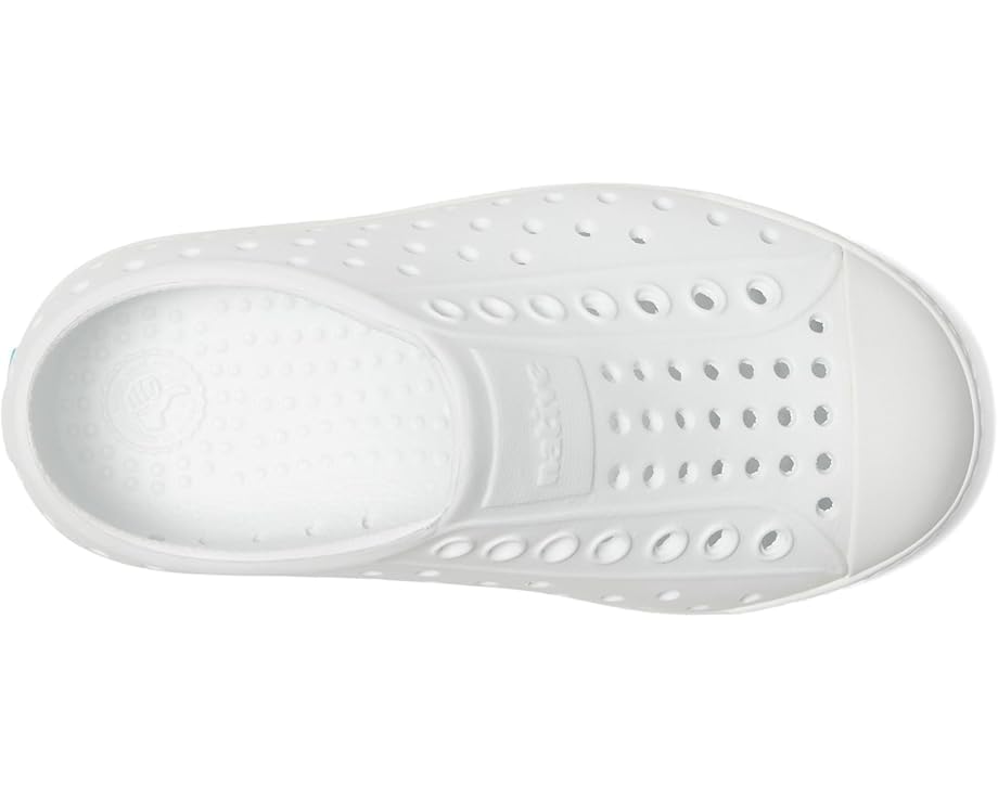 Native Shoes Unisex-Kids Jefferson Sneakers, Shell White/Shell White, 8 Toddler