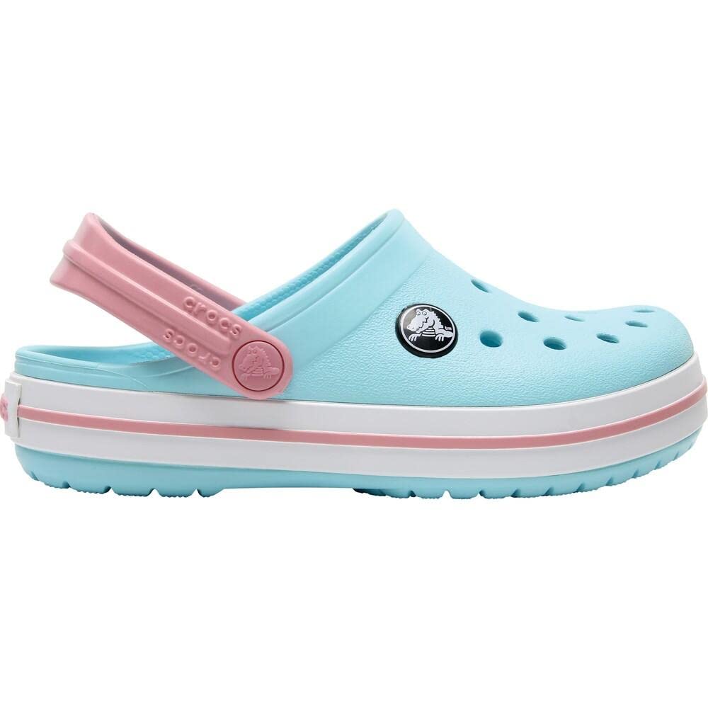 Crocs Crocband Clog (Little Kid/Big Kid) Ice Blue/White 13 Little Kid M