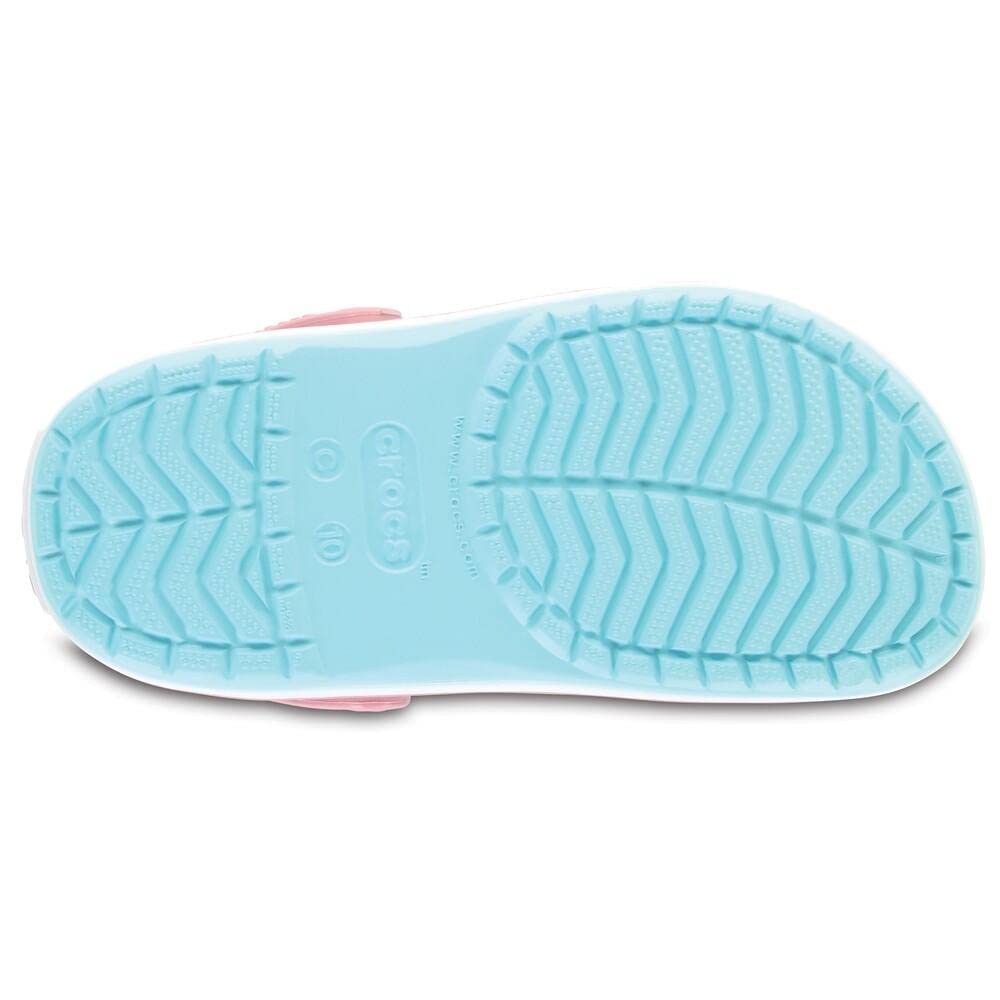 Crocs Crocband Clog (Little Kid/Big Kid) Ice Blue/White 13 Little Kid M