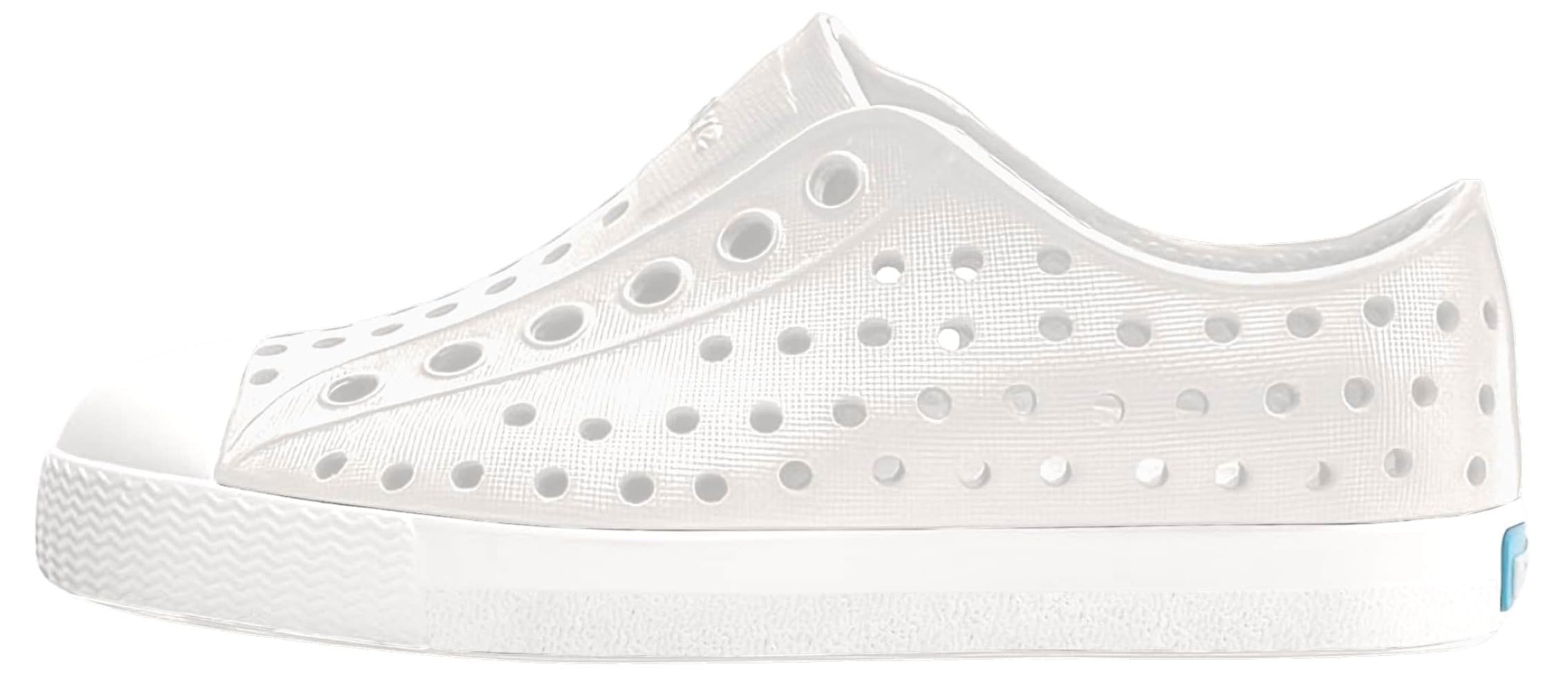 Native Shoes Unisex-Kids Jefferson Sneakers, Shell White/Shell White, 8 Toddler