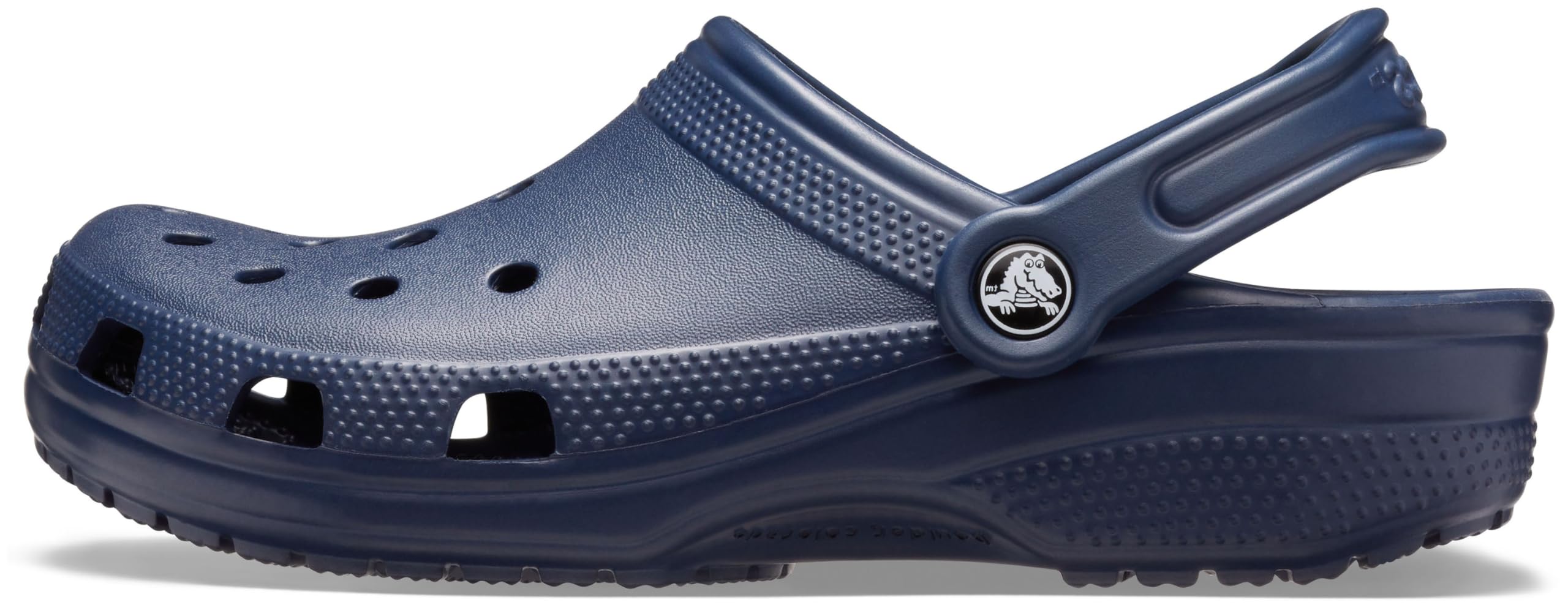 Crocs Unisex-Adult Classic Clogs, Navy, 10 Women/8 Men