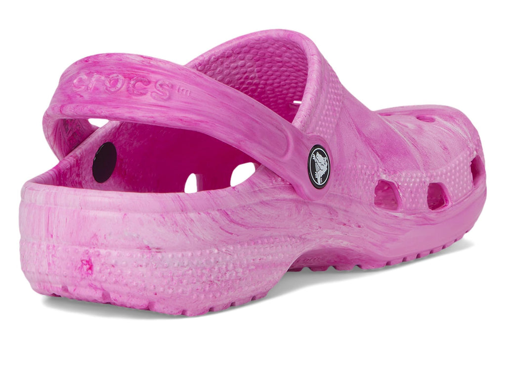 Crocs Kids Unisex Classic Marbled Tie-Dye Clogs (Little Kid/Big Kid) Pink Swirl 5 Big Kid Medium