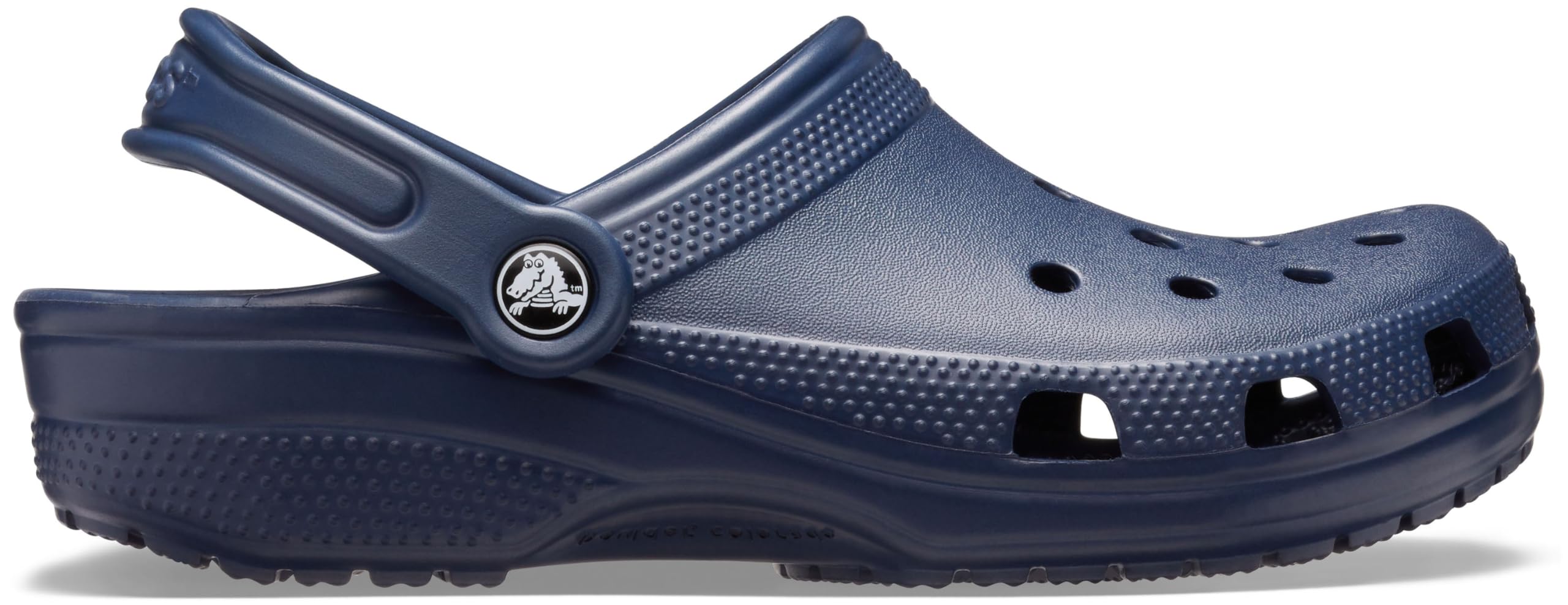 Crocs Unisex-Adult Classic Clogs, Navy, 10 Women/8 Men