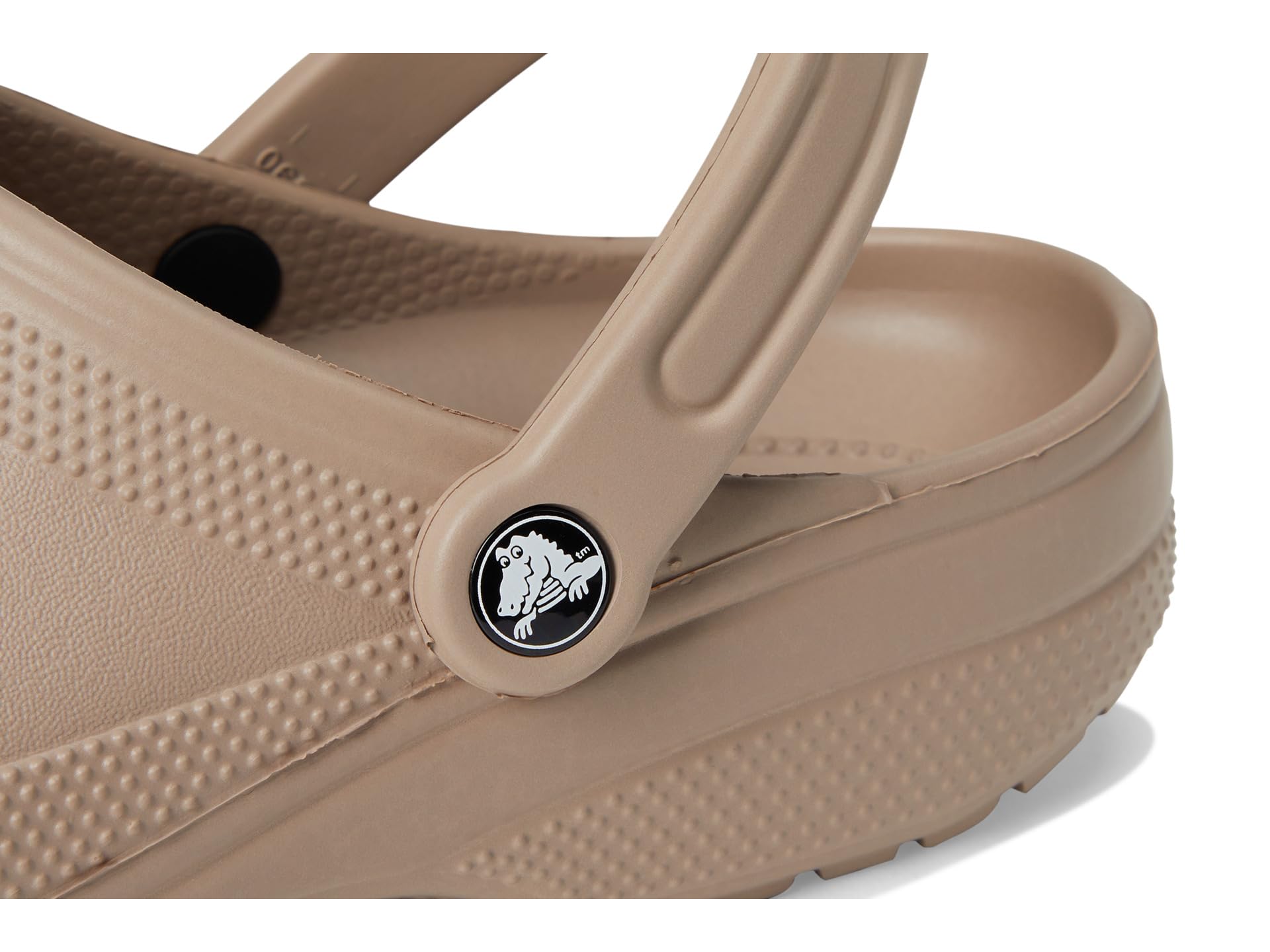Crocs, Unisex, Classic Clog, Taupe, Men 8, Women 10, Medium
