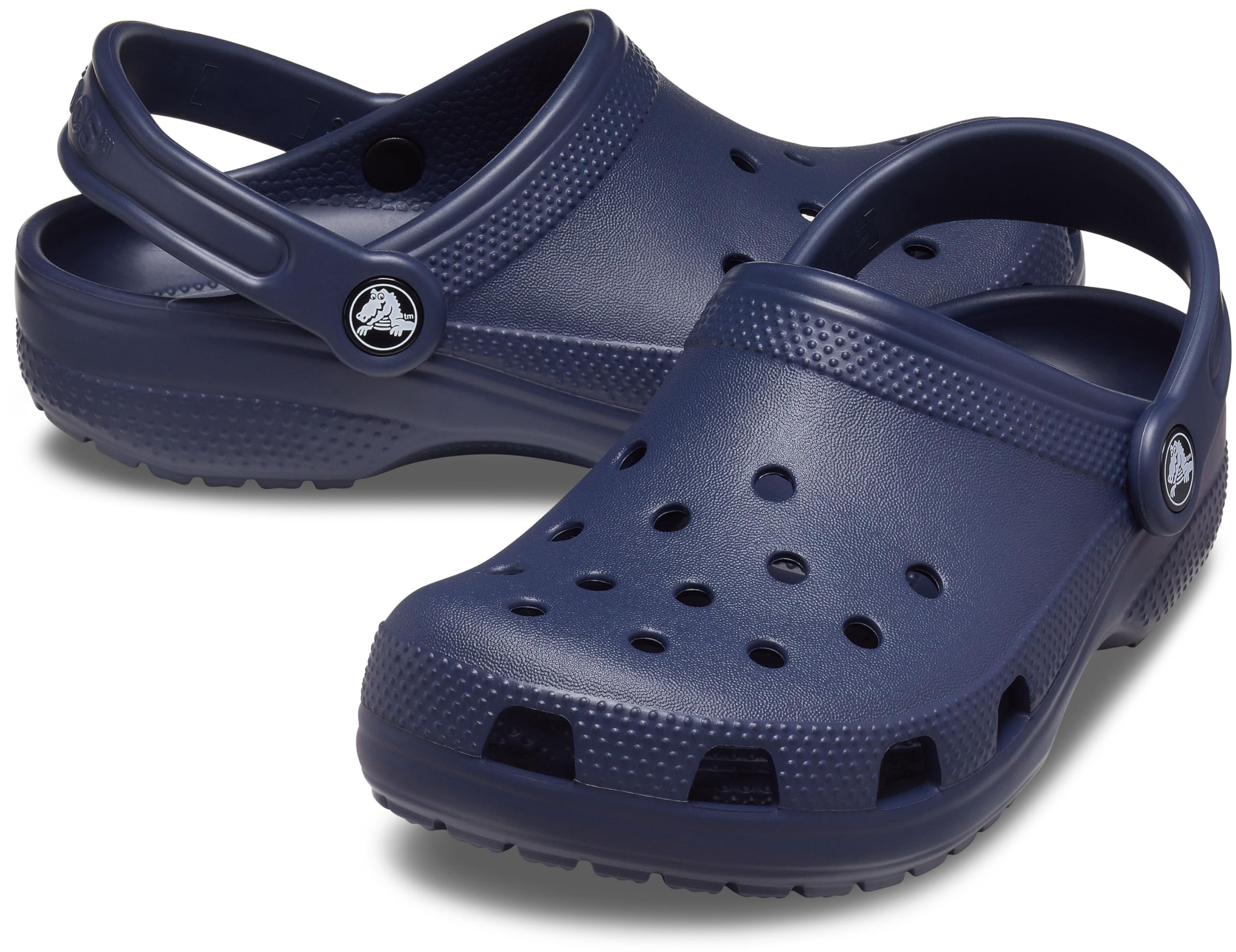 Crocs Kids Classic Clog (Toddler) - Clogs for Kids - Synthetic Upper - Ventilation Holes - Round Toe Navy 10 Toddler M