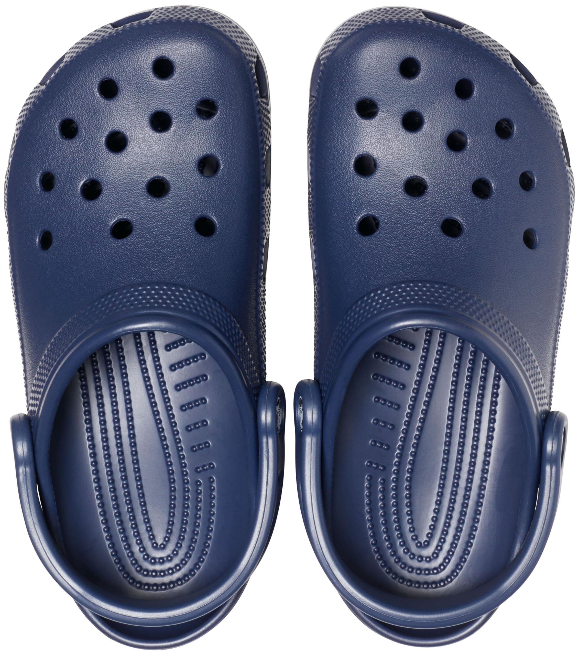 Crocs Unisex-Adult Classic Clogs, Navy, 10 Women/8 Men