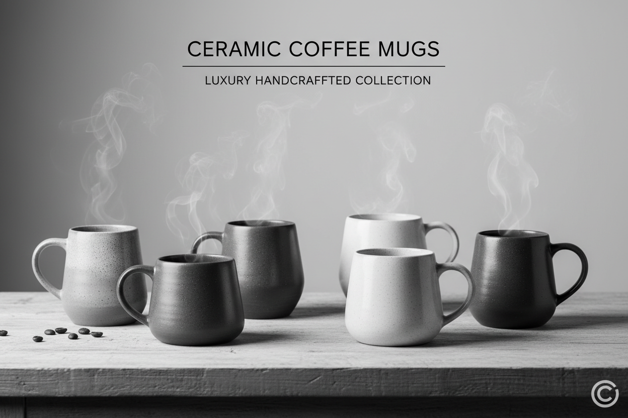 Ceramic Coffee Mugs Banner